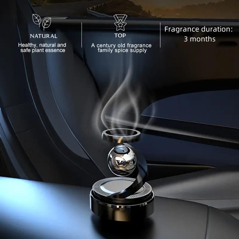 Plastic Solar Powered Levitating Ball Air Freshener